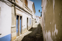 Einsame Gasse in Loulé