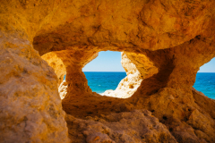 Felsenformation am Algar Seco, Carvoeiro