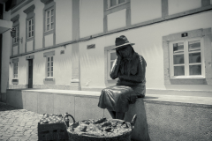 Die Algarve in schwarz-weiss