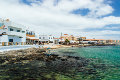 Am Stadtstrand von Corralejo