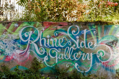Street-Art am Rhein in Uerdingen