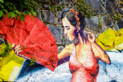 Street-Art am Rhein in Uerdingen