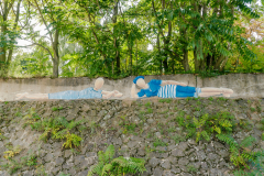 Street-Art am Rhein in Uerdingen