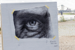 Street-Art am Rhein in Uerdingen