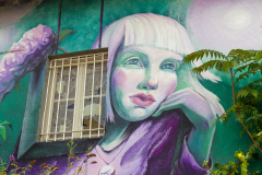 Street-Art am Rhein in Uerdingen