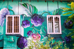 Street-Art am Rhein in Uerdingen