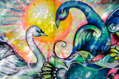 Street-Art am Rhein in Uerdingen