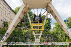 Alte Krananlage an der Rhine Side Gallery