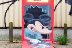 Street-Art am Rhein in Uerdingen