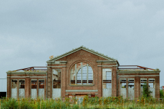 Ruine im Stahlwerk Becker