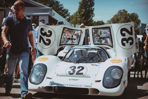 Porsche 917 im Fahrerlager