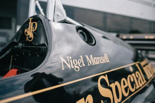 Arbeitsplatz des legendären Nigel Mansell