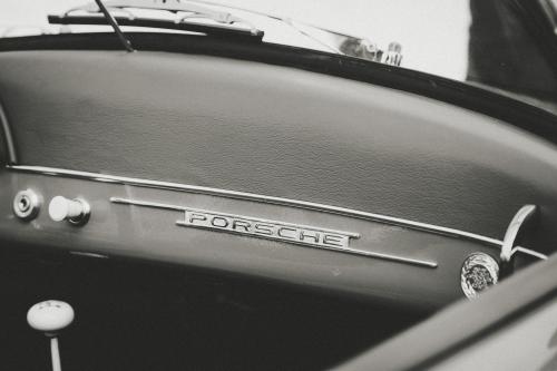 Interieur der Porsche 356