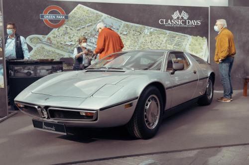 Maserati von Movendi am Stand der "Classic Days".
